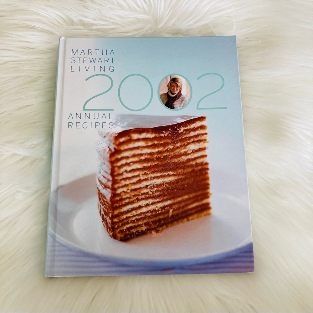 Martha Stewart Living 2002 Annual Recipe Book Collectable